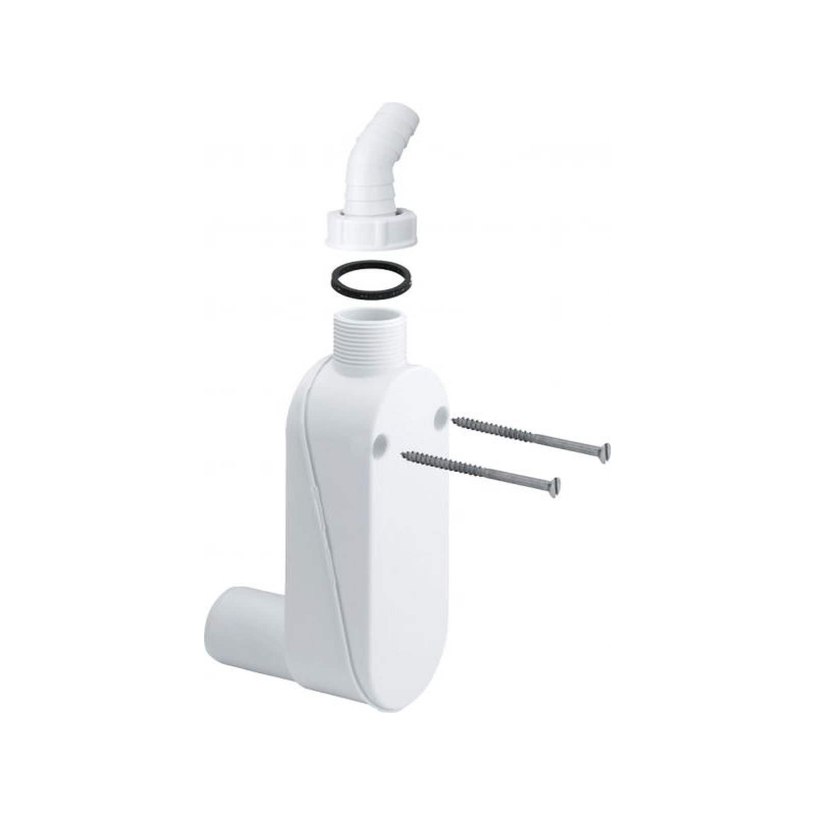 Viega Geruchverschluss 5636 40mm Wandmontage waagerechter Abgang Kunststoff 364625