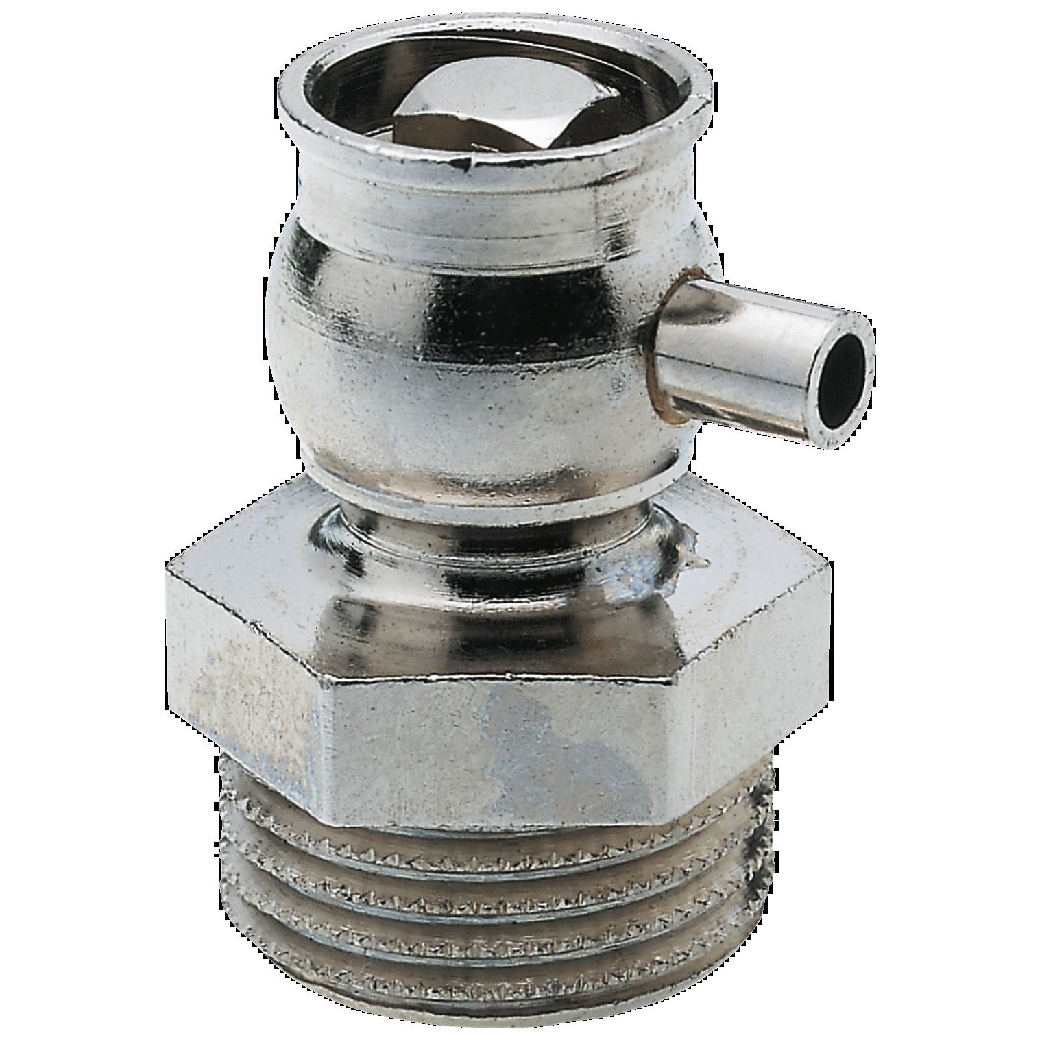 Hummel Entlüftungsventil G1/8 Schlüsselbetätigung Messing vernickelt 2110180001
