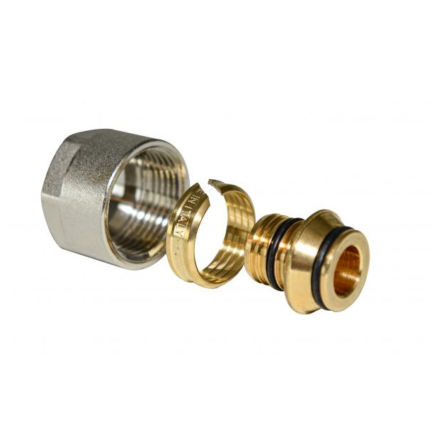 3/4 Zoll Klemmverschraubung 20x2 mm VPE 2 Stück Eurokonus universal