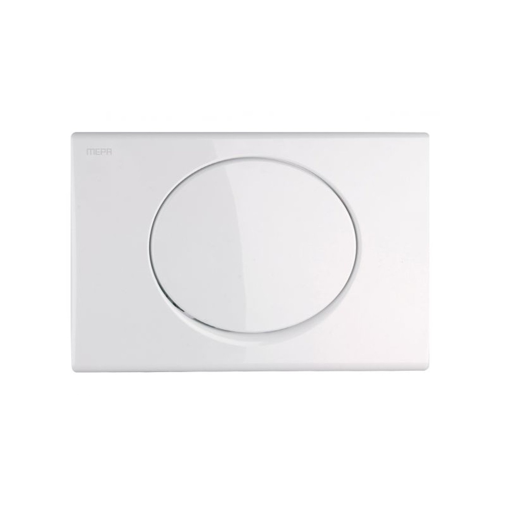 MEPA Betätigungsplatte Sun weiss Start Stopp Spültechnik Sanicontrol UP-Spülkasten Typ A31 B31 E31 Kunststoff 245x165x13 mm 421661