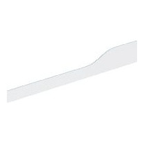 Geberit Bambini Dekorblende Front 4 WT-Armaturen tiefes Becken links weiß 430010016