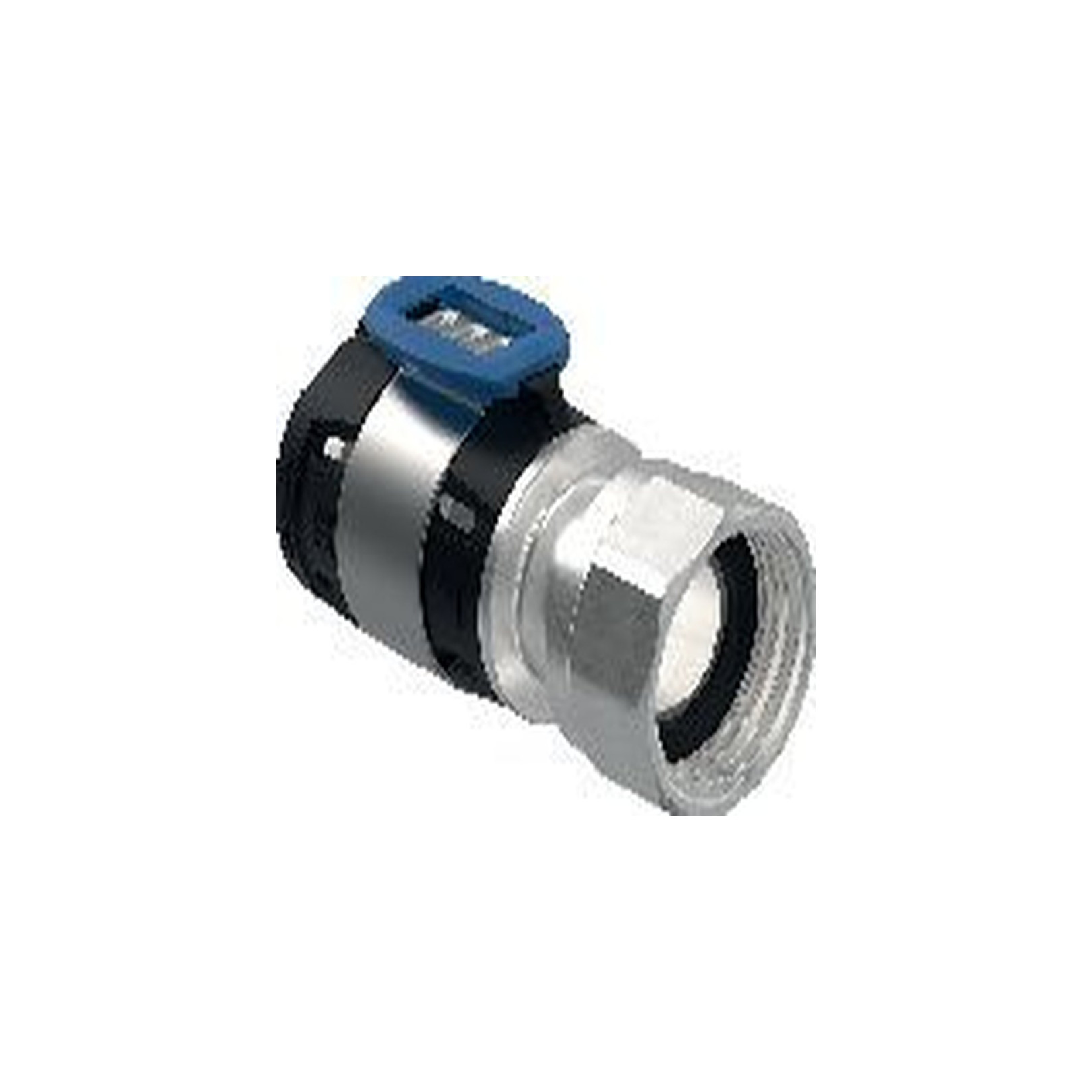 Geberit FlowFit Anschluss gerade Überwurfmutter Siliziumbronze 16 mm 1/2 Zoll DN12 Pressindikator 619490221