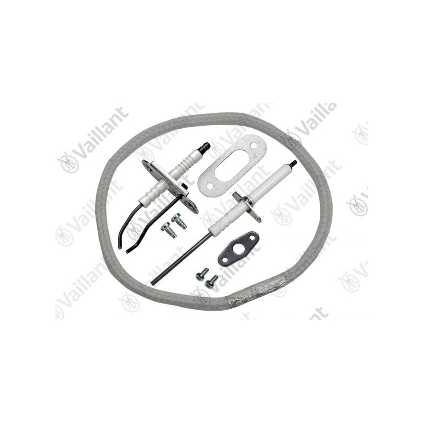 Vaillant Wartungsset VKK 186-486/5 R1 Zündelektrode Ionisationselektrode Brennerdichtung 0010027634