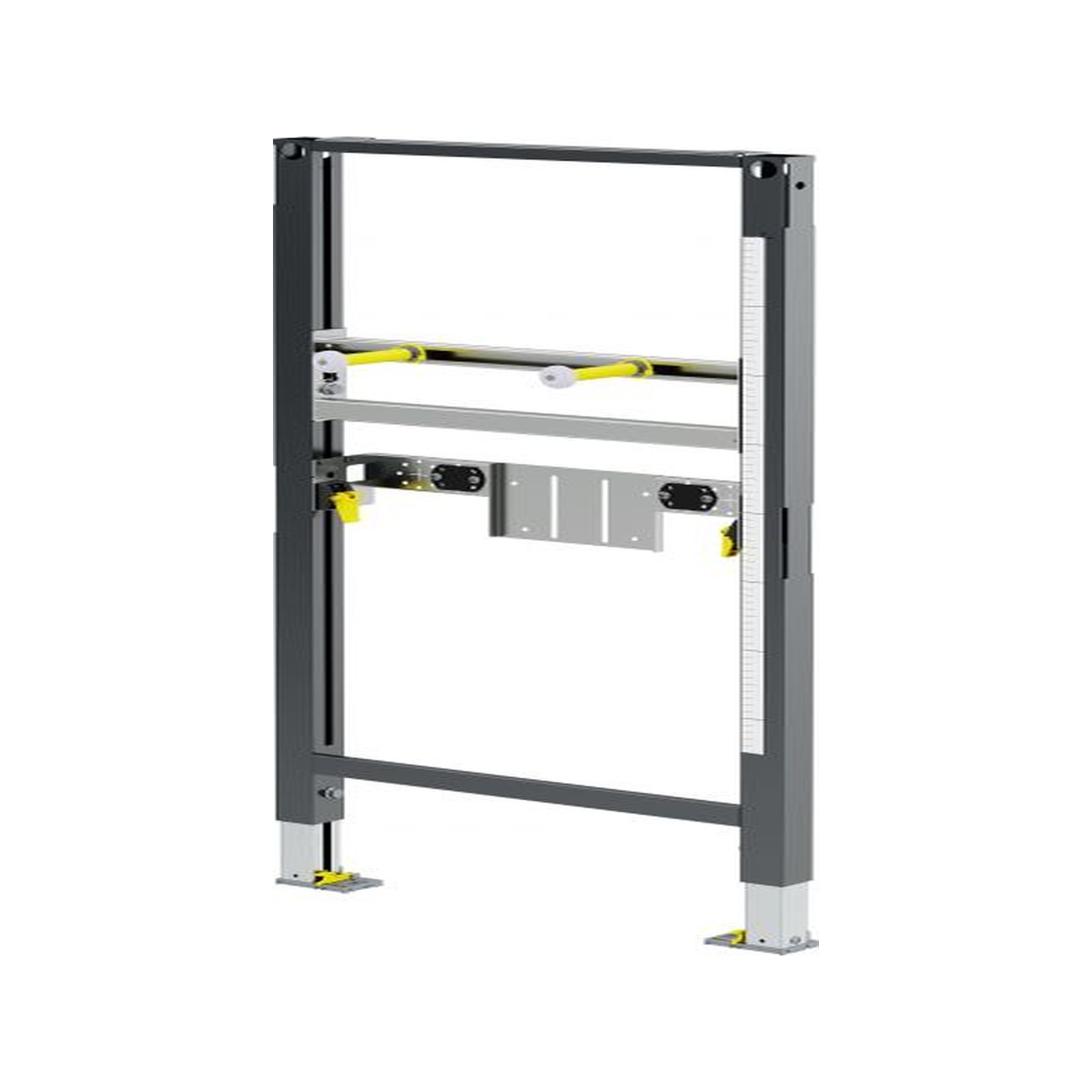 Viega Waschtisch-Element Prevista Dry 8536 barrierefrei 1120 mm höhenverstellbar pulverbeschichtet 776046