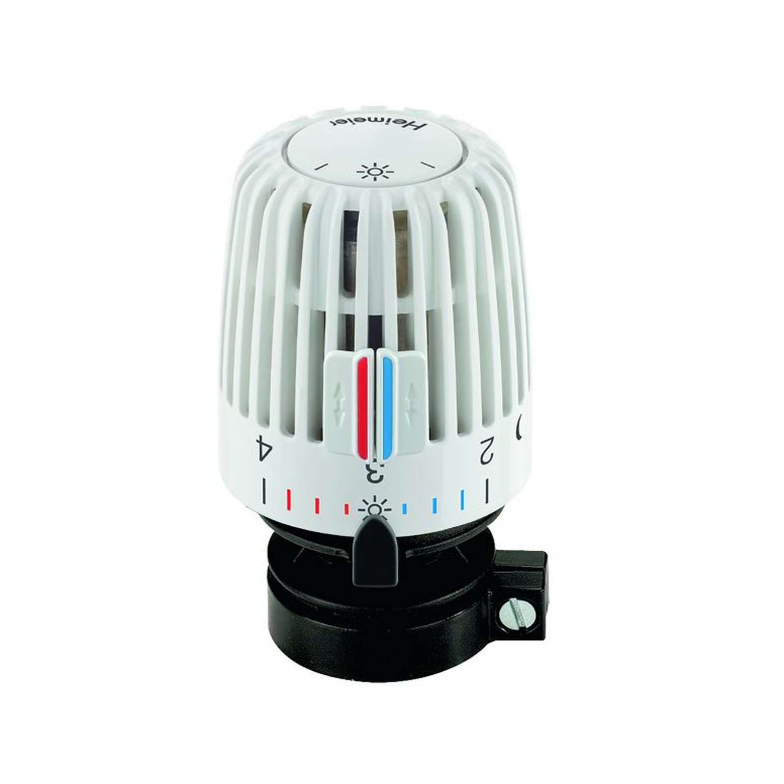 Heimeier Thermostatkopf K Direktanschluss RAV flüssigkeitsgefüllt Frostschutz 6-28°C weiß 9800-24.500