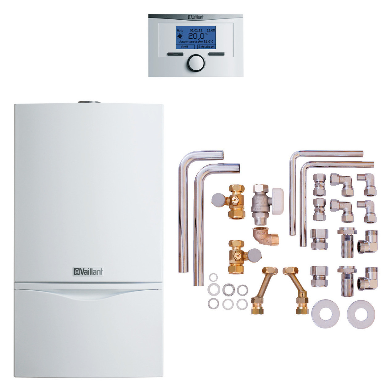Vaillant atmoTEC plus VCW1944-5A Gas-Wandheizgerät Paket calorMATIC 350 0020219696
