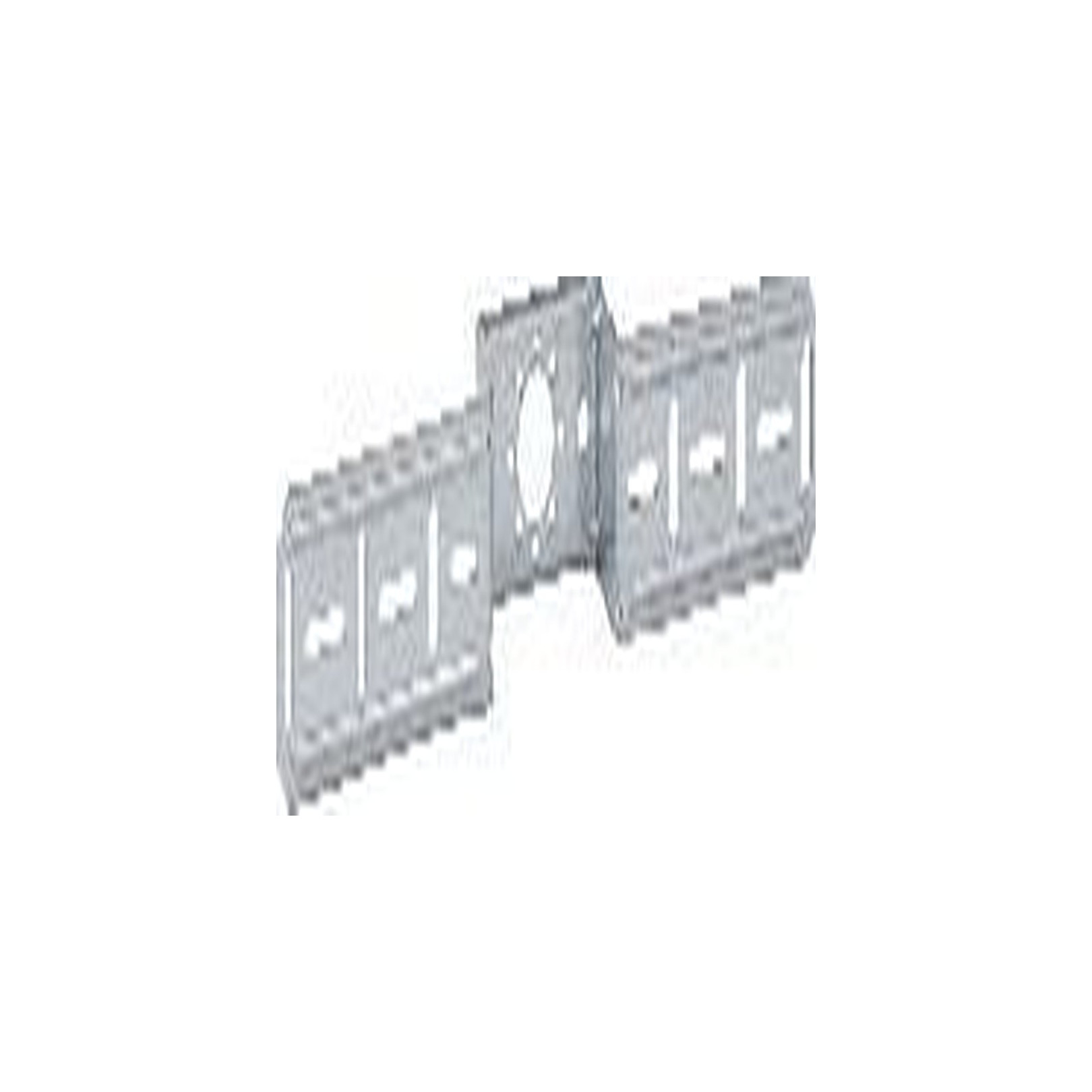 GEBERIT Montageplatte abgesetzt einfach verzinkt Stahl Einbautiefe 40 mm Befestigungsmaterial 601733001