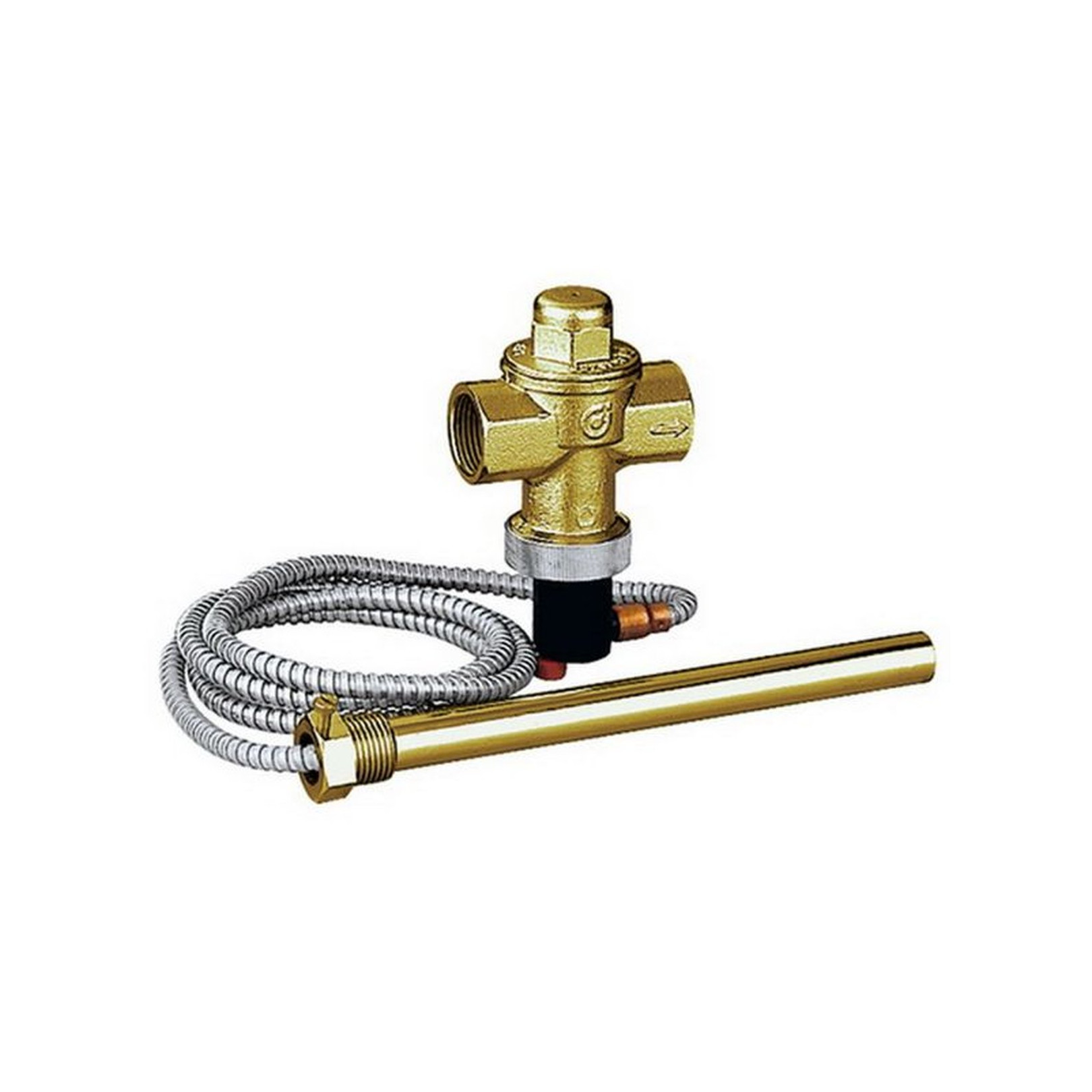 Caleffi Thermische Ablaufsicherung 543 3/4 Zoll 1300 mm 10 bar zweifache Fühlersicherung 543503