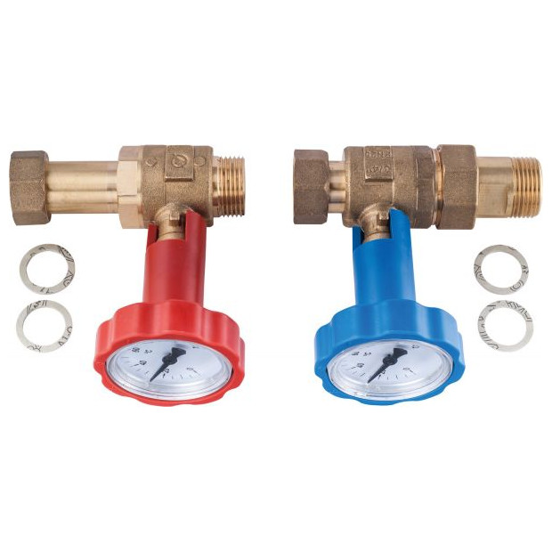 BOSCH Installationszubehoer CS 20-1 Servicepaket Heizung Heizkreis Wartungshahn Thermometer 7738112833