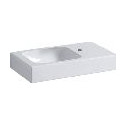 Geberit Handwaschbecken iCon 53x31 cm Ablagefläche rechts ohne Überlauf Sanitärkeramik 124053000