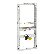 Geberit Urinalelement GIS Universal 114cm AP-Druckspüler höhenverstellbar Stahl 461686001