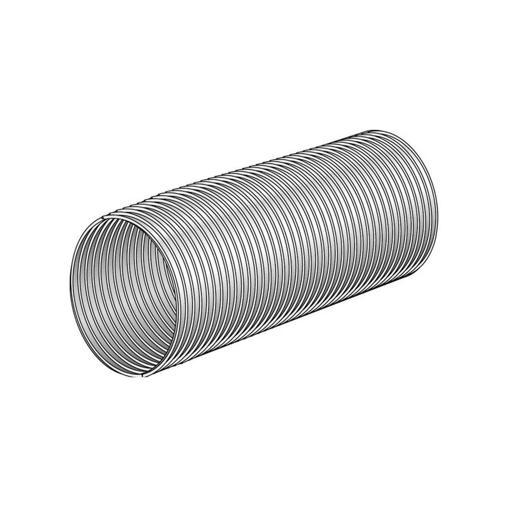 Helios Alu-Flexrohr AFR 100/2500 DN 100 Länge 550-2500 mm flexibel 60504