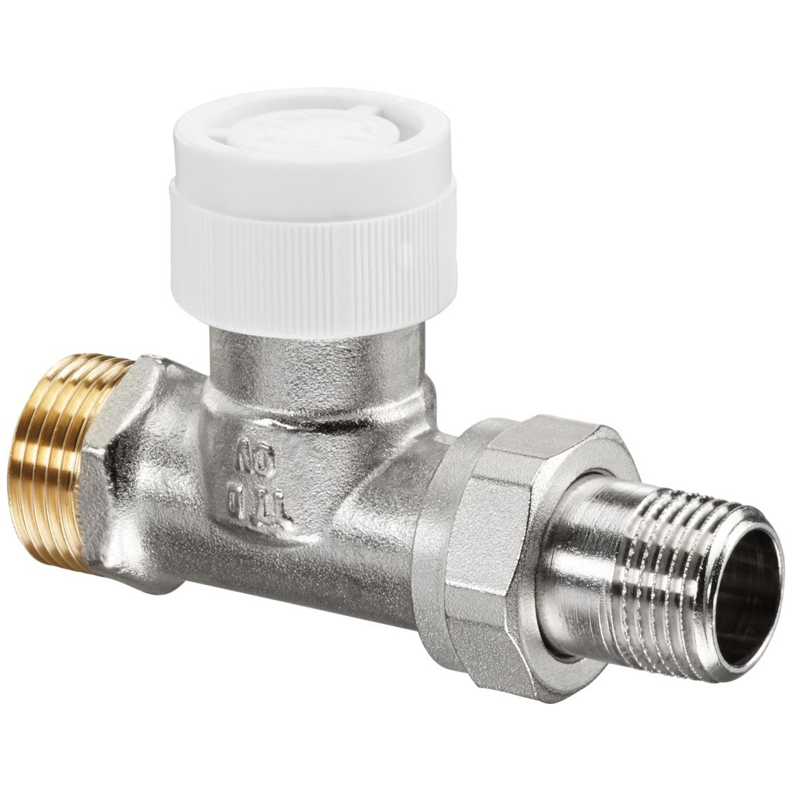 Oventrop Thermostatventil AV 9 DN15 3/4x1/2 PN10 Durchgang vernickelt 1183847