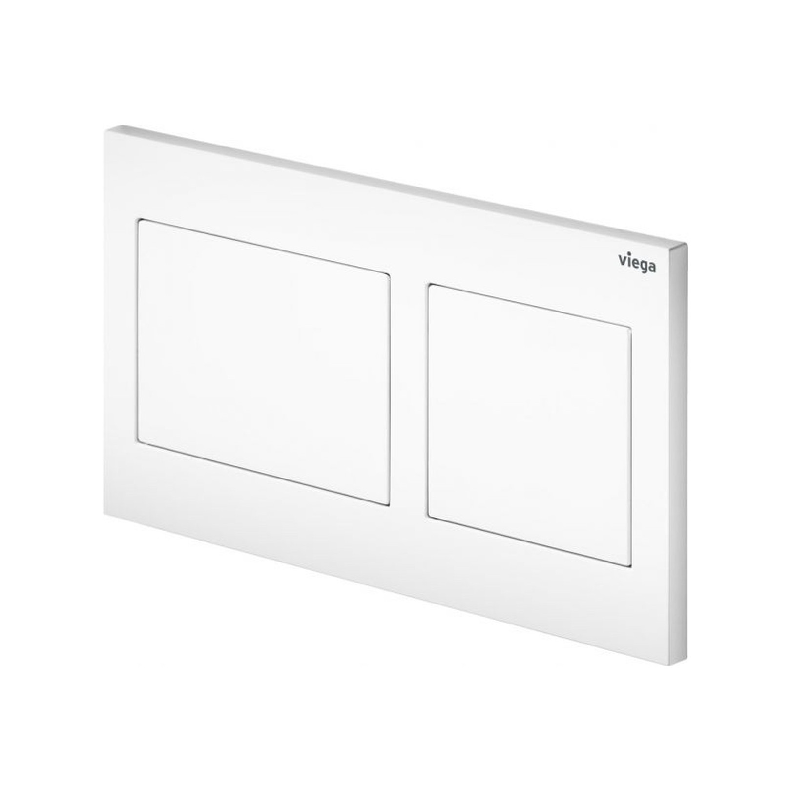 Viega WC Betätigungsplatte VfS 21 8611.1 Kunststoff weiß alpin 2-Mengen-Spültechnik 773250