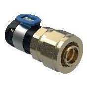 Geberit FlowFit Uebergang Verschraubung PEX-Rohre SiBr d20-16-20 Pressindikator 620731001