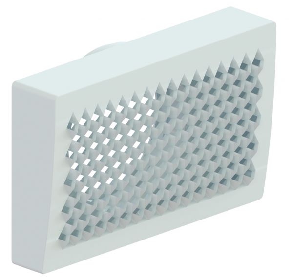 Zehnder Renovationsventil ComfoGrid Abluft DN90 180x112mm weiss Polymer 990326253