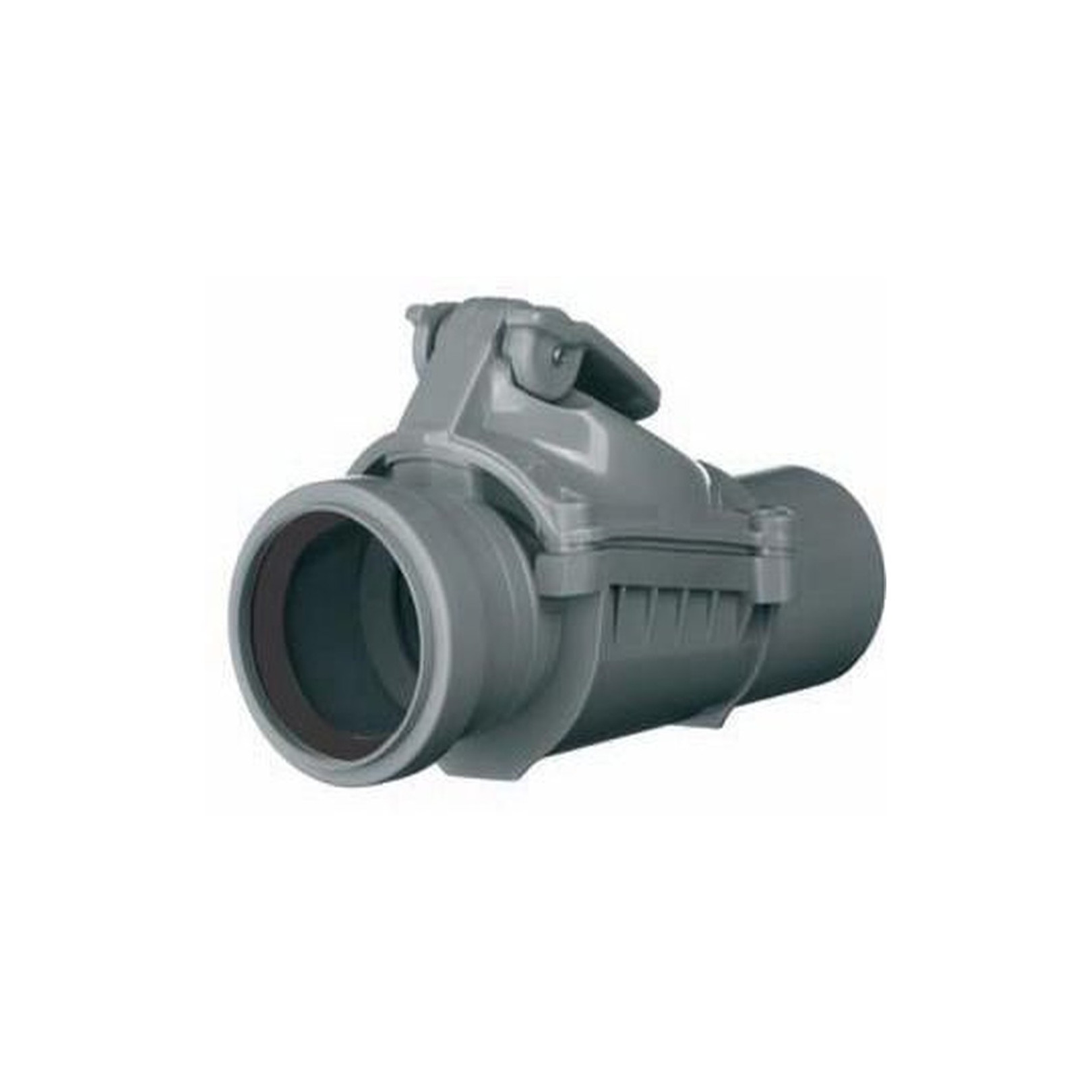 Airfit Rückstauklappe DN 50 grau Handverschluss 50050GRK