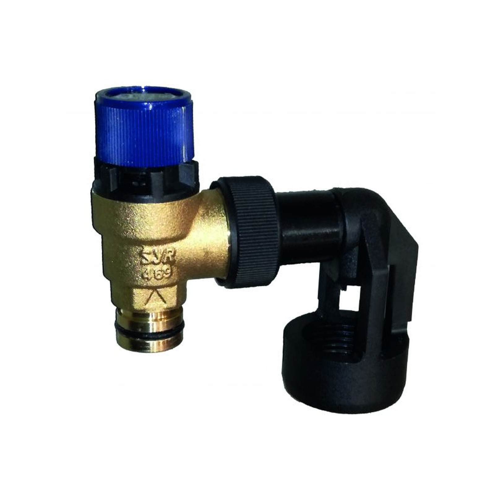 Sasserath Sicherheitsventil 2115.1 DN20 10bar Nirositz rohgelb 2115.20.017