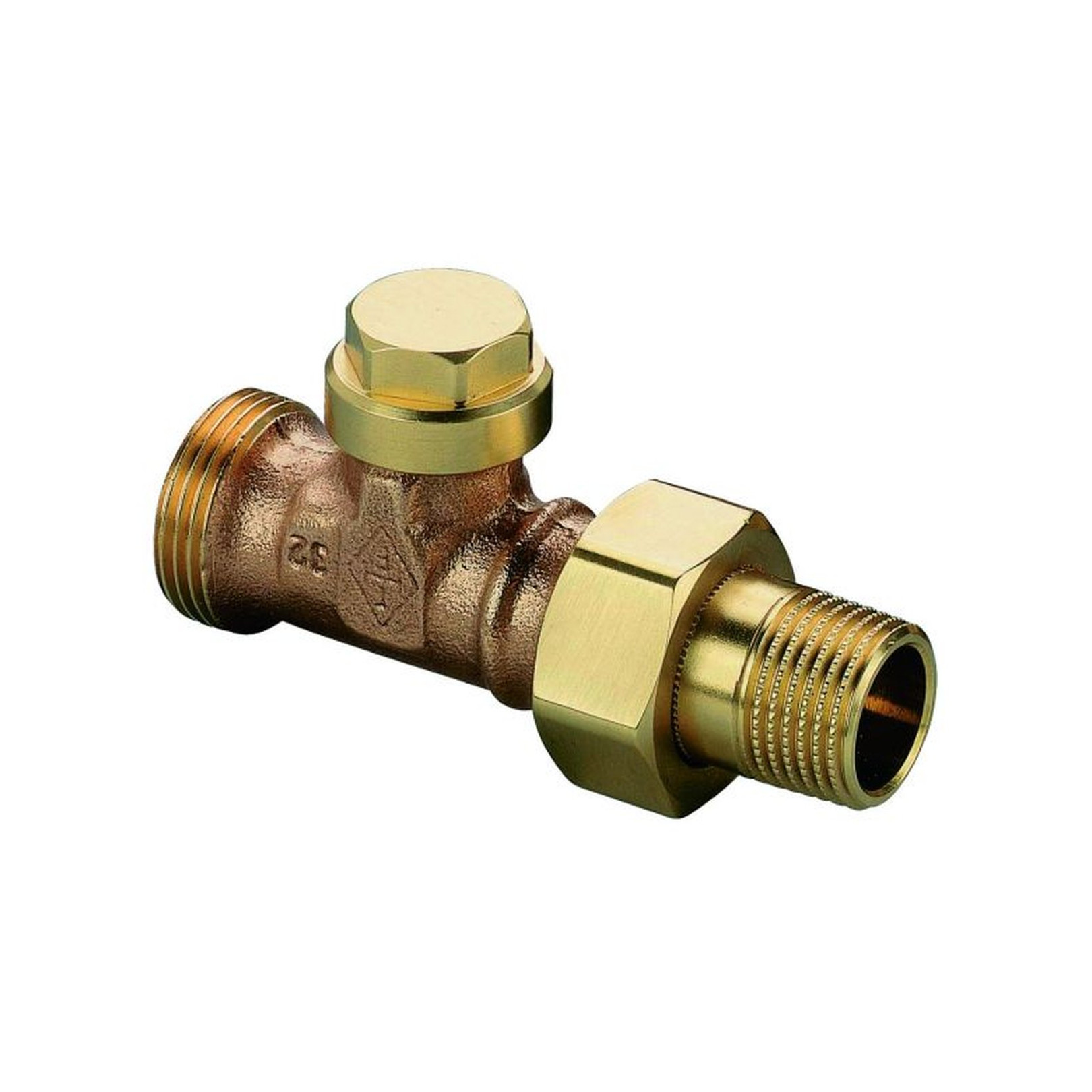 Heimeier Rücklaufverschraubung DN15 DN20 AG Absperrung Feinstregulierung Eurokonus 0404-02.000