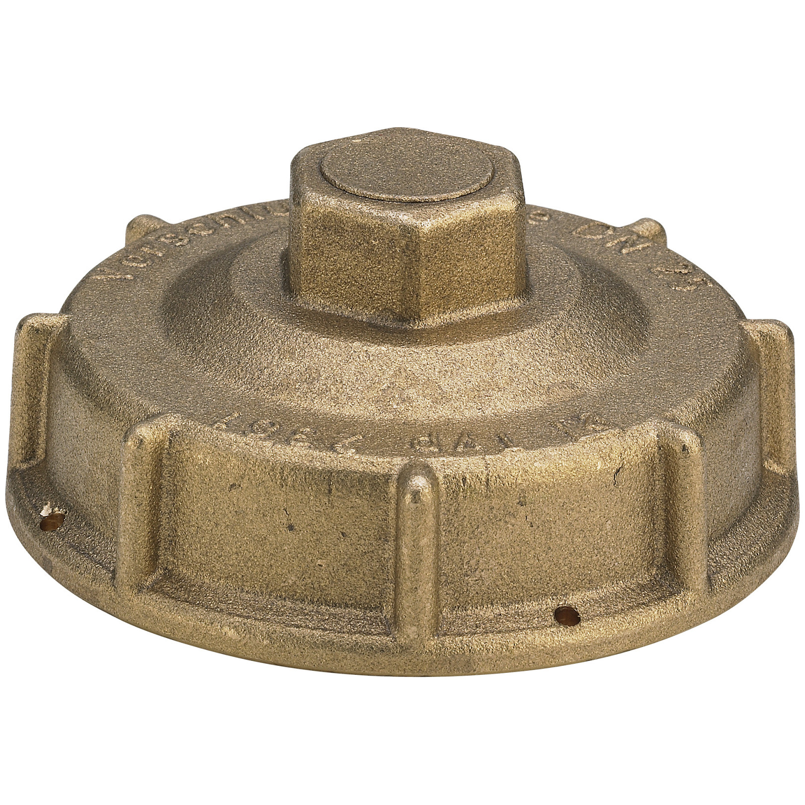 Viega Verschlusskappe G2361 2-Zoll DN25 Messing HTB gasdicht 526498