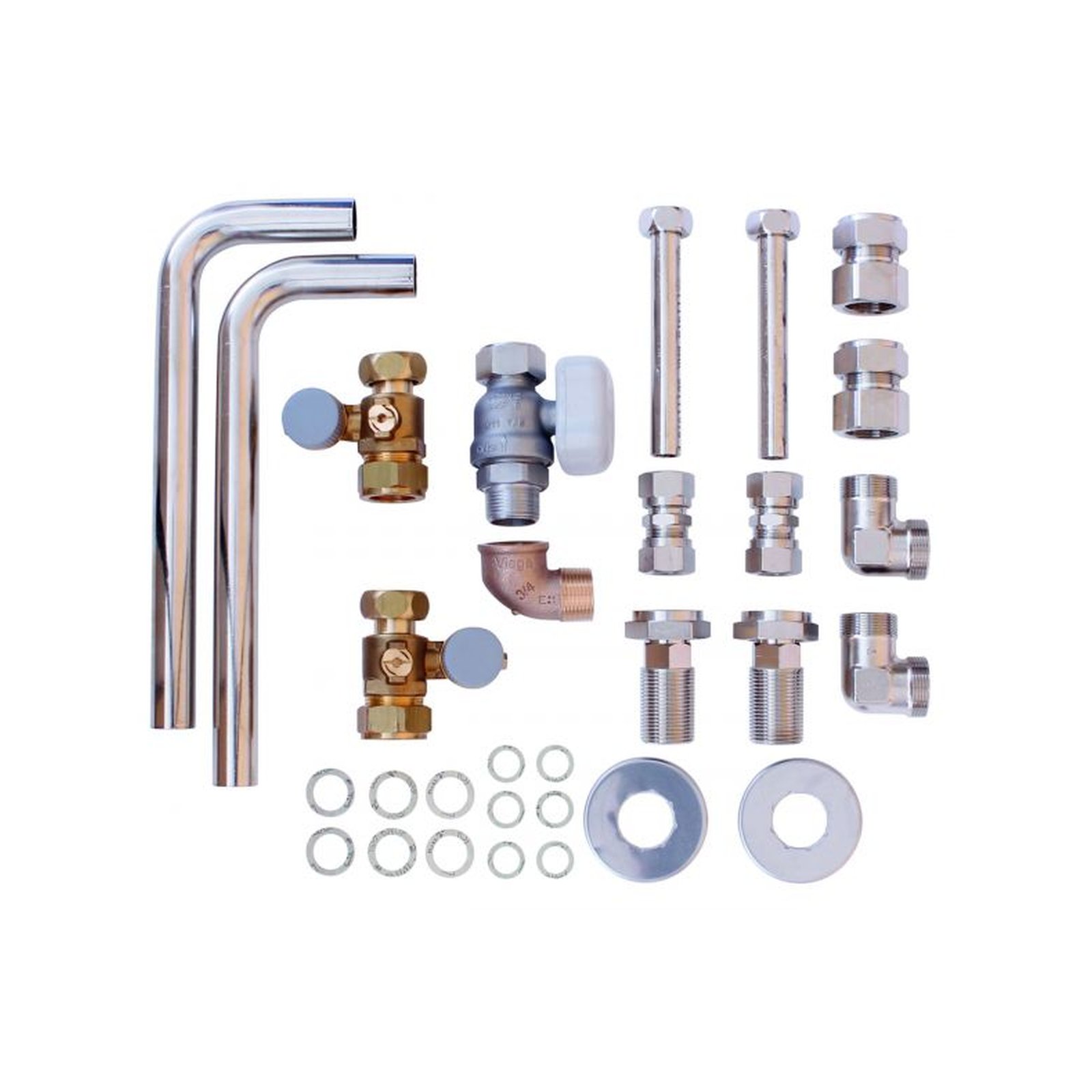 Vaillant Installationsset VC Austausch Altinstallation Aufputz Unterputz Wartungshähne Gashahn 0020201902