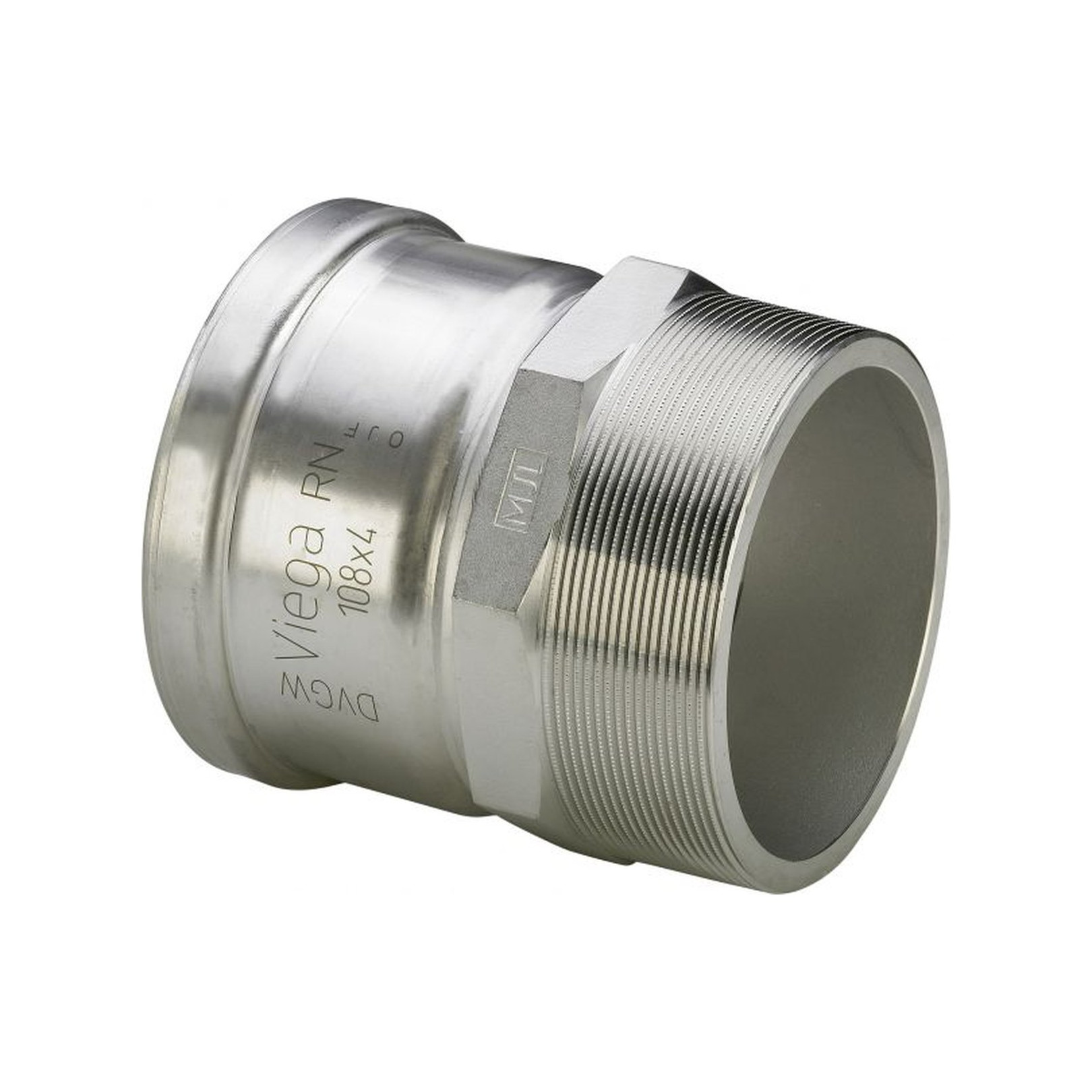 Viega Sanpress Inox XL 2311XL Uebergangsstueck 64,0x21-2 AG Edelstahl 619985