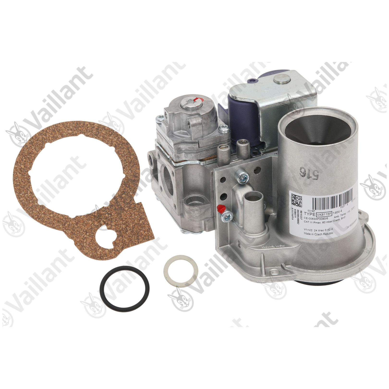 Vaillant Gasarmatur Ersatzteil 0020041162 kompatibel VC VSC Baureihen 25x25x14cm 1.66kg