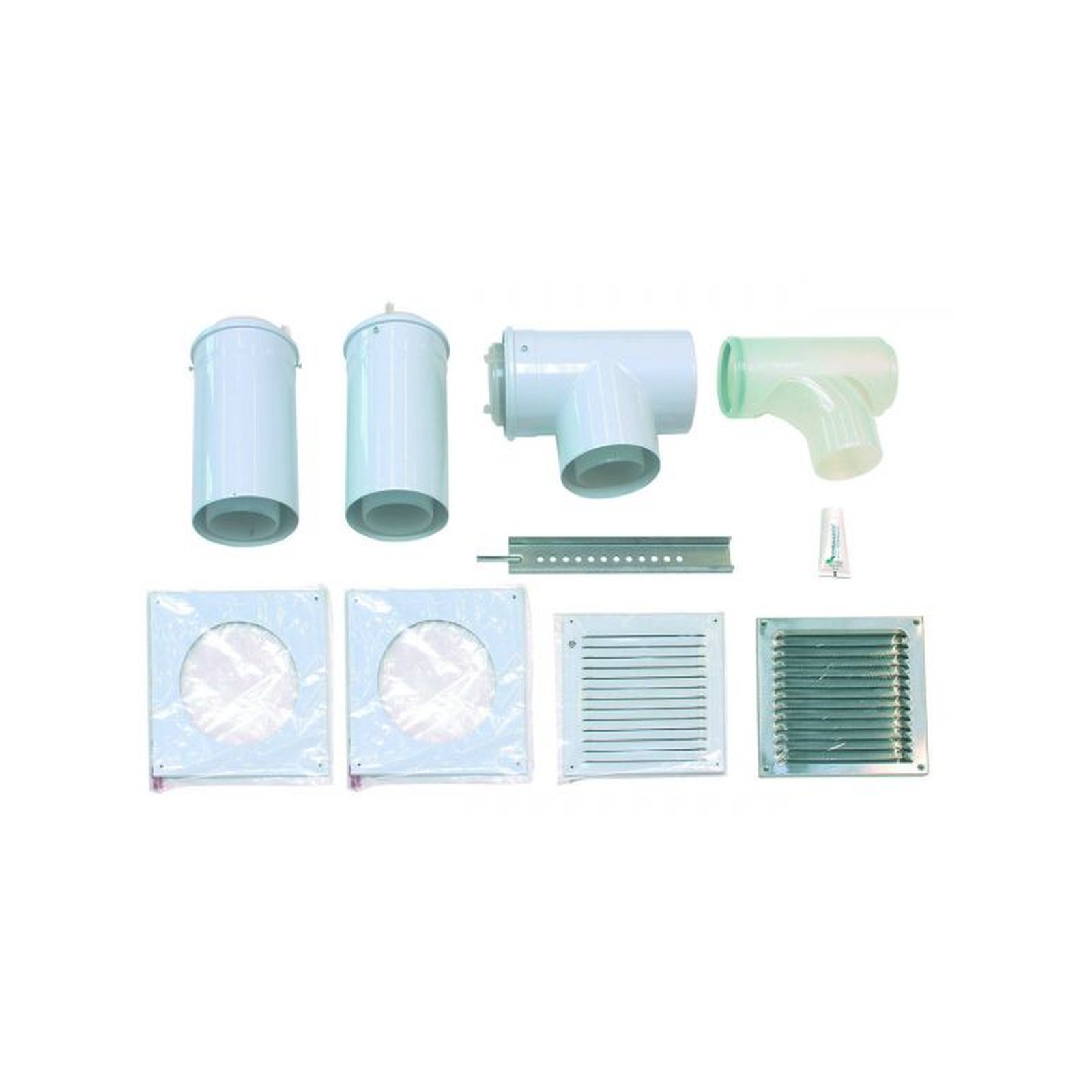 Vaillant Anschluss-Set Basis konzentrisch 110/160 PP getrennte Luftzufuhr 0020145578