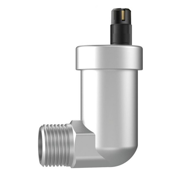 AFRISO Schnellentluefter Winkelaus R1-2 Aquastop Heizungsarmatur Messing 77753