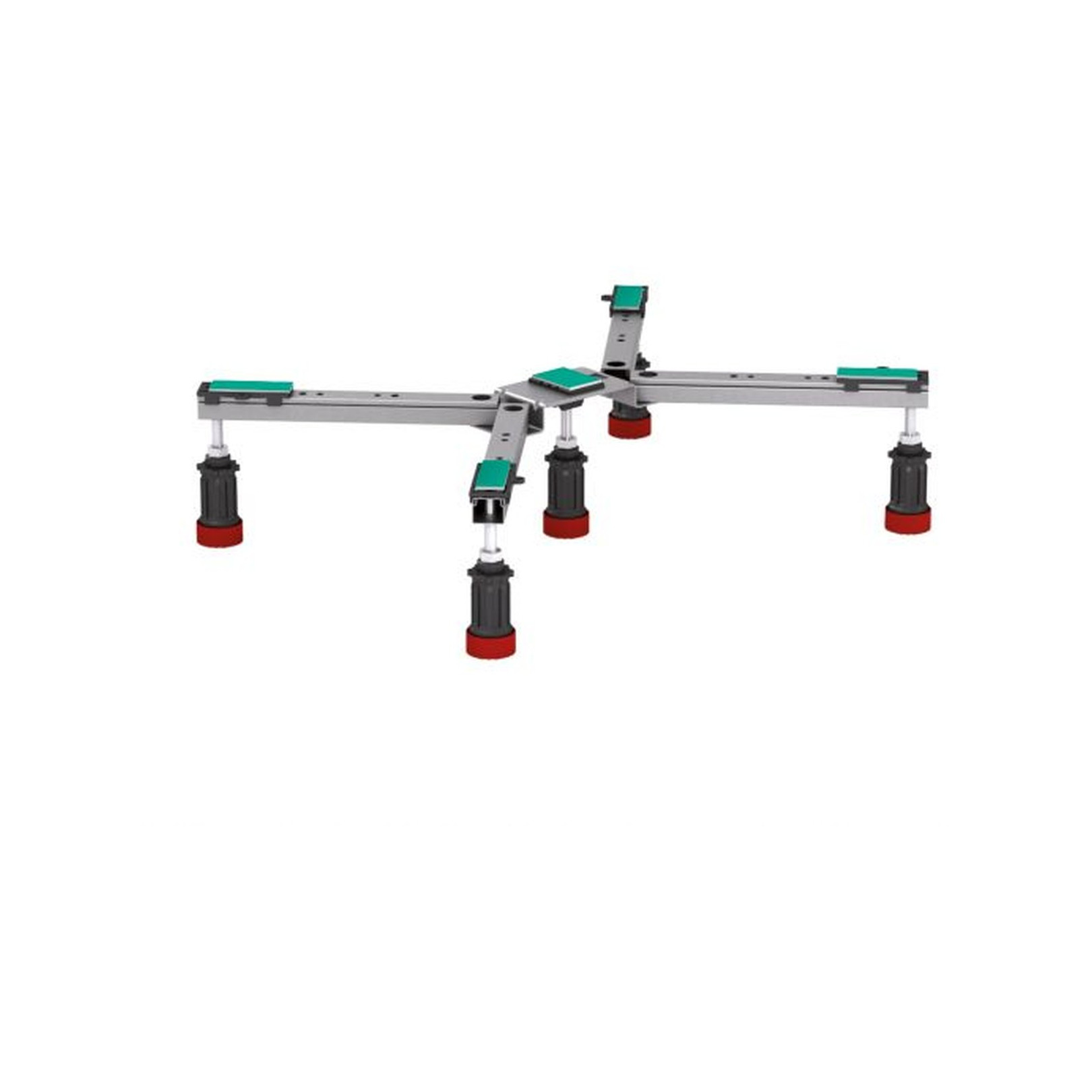 MEPA Duschwannenfuß BW-5 Maxi höhenverstellbar ADS System Stahl Acryl 150130