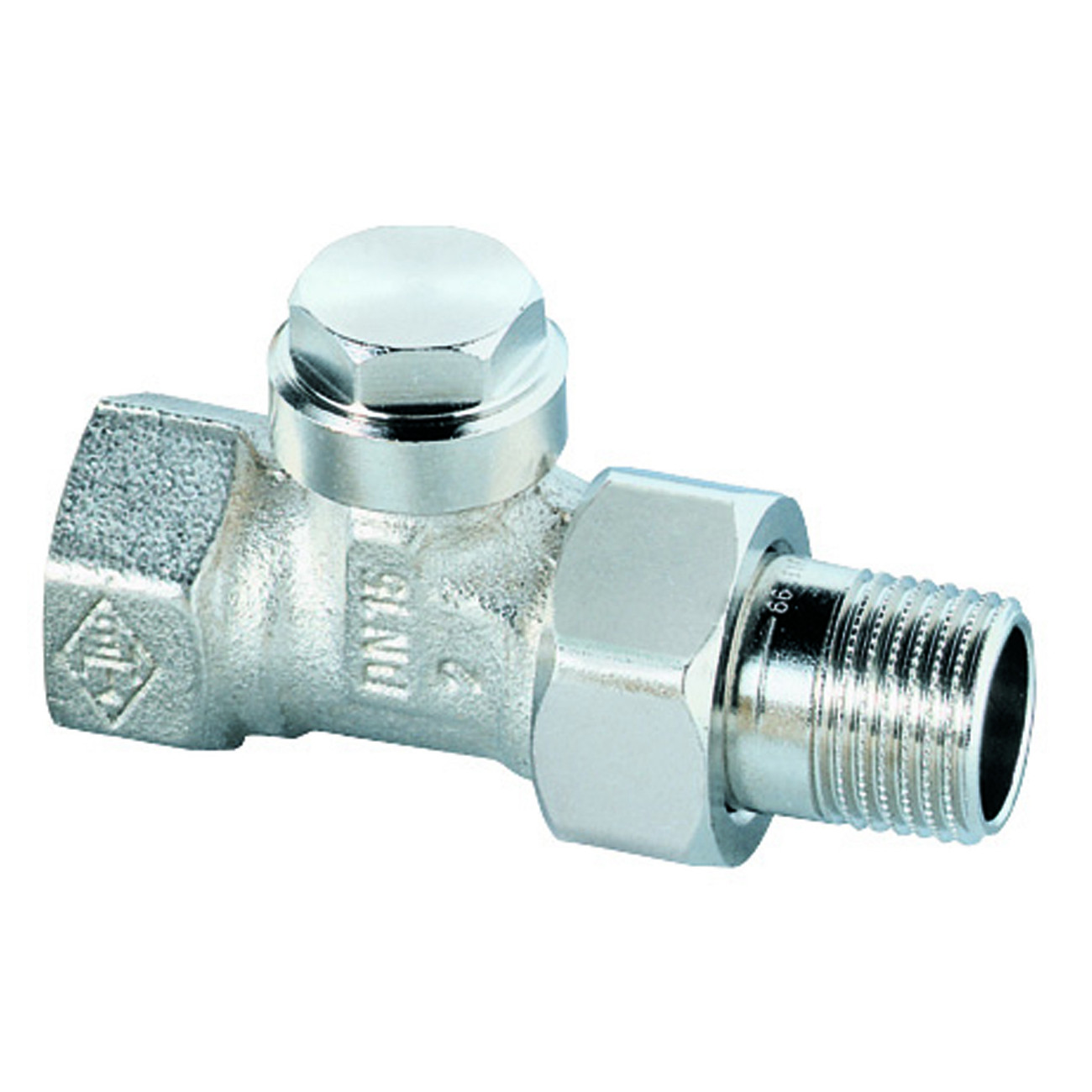 IMI Heimeier Radiator-Verschraubung Regulux 1-2 DG Absperrbar Rücklaufverschraubung Rotguss 0352-02.000
