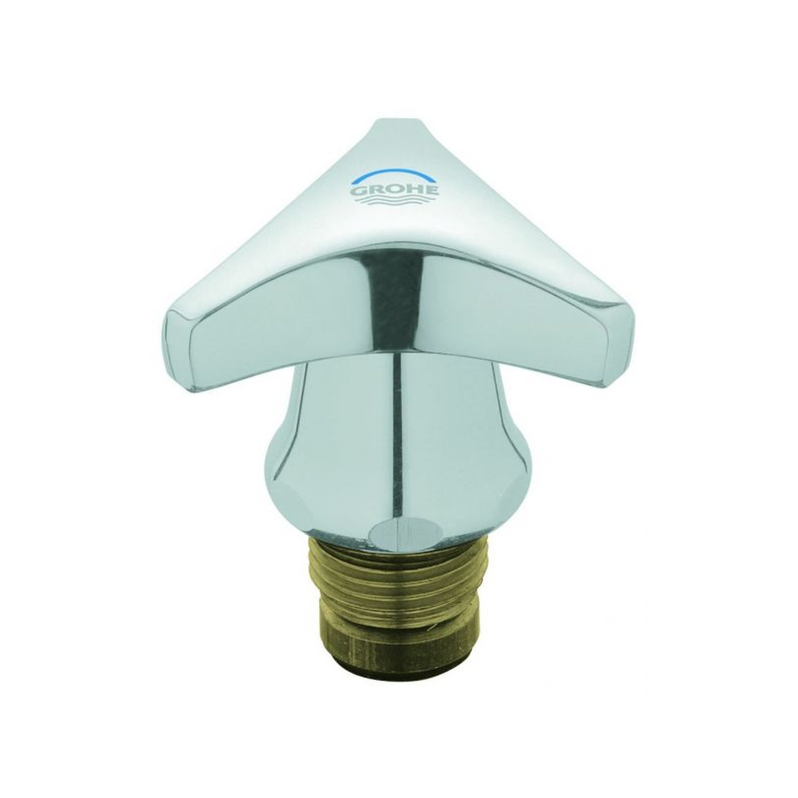 GROHE Oberteil 1/2 Zoll Trecorn Griff Markierung blau chrom Long-Life Shine 45968000