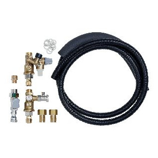 Vaillant Anschlussset Gas-Kompaktgeräte bauseitige Installation VSC VCC VSCS 4-5 Wartungshähne 3/4 Zoll Sicherheitsventil 3 bar 0020170491