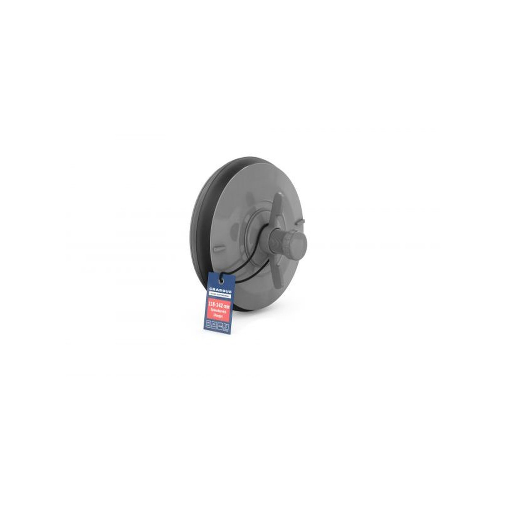 Crassus Schnellverschlussstopfen CSV 125 118-142mm 0,5 bar EPDM PVC CRA18643