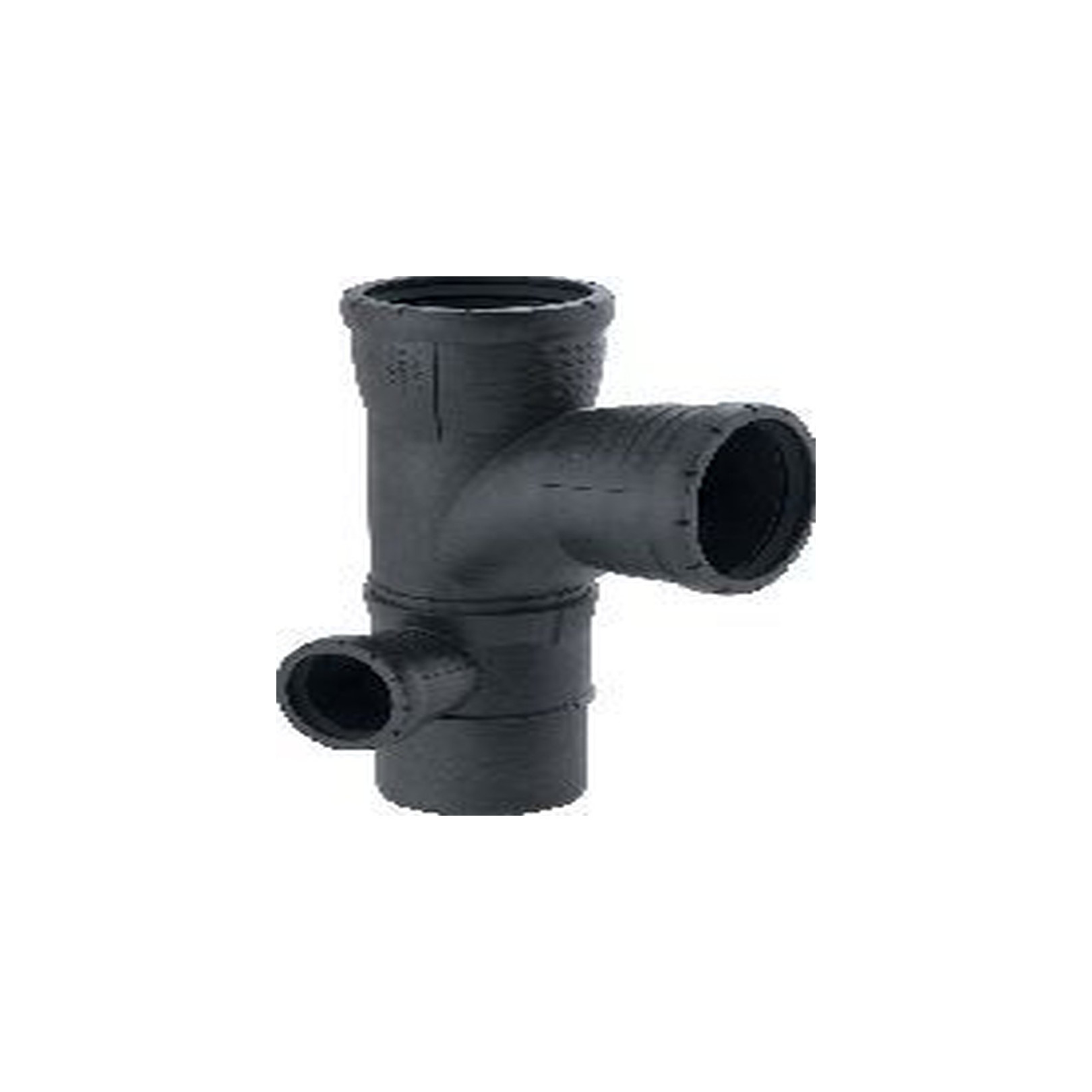 Geberit Silent-Pro Kombibogeneckabzweig DN90/90/50 87 Grad links schalldämmend 393470141