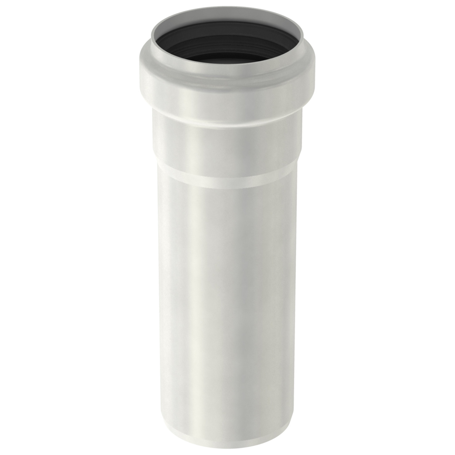 ACO Passavant Abflussrohr PIPE d160x250 Edelstahl 1.4404 Steckmuffe EPDM Dichtung 0174.01.68