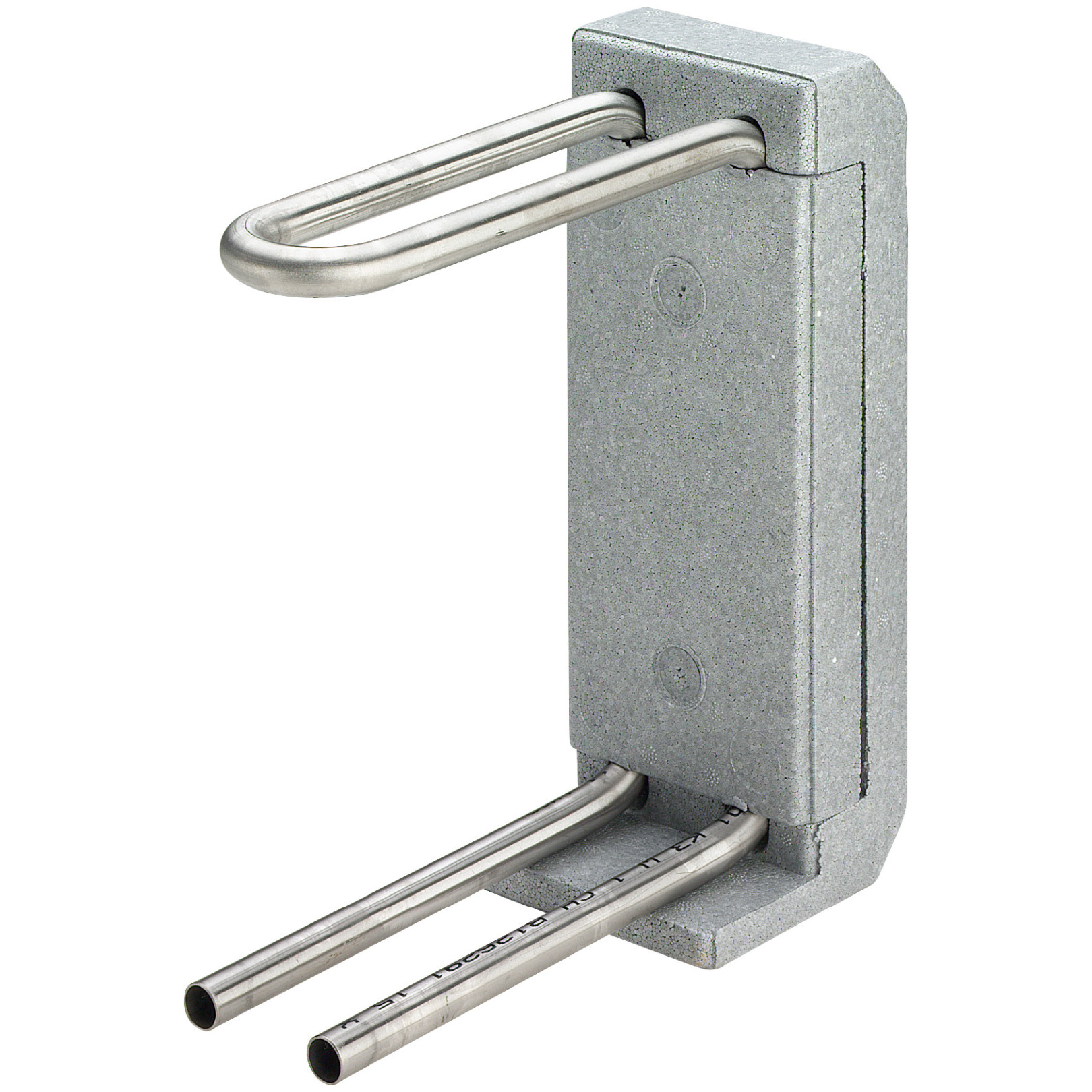 Viega Heizkörperanschluss-Block Profipress 1097.6 Edelstahlrohr 15mm Isolierbox 379698