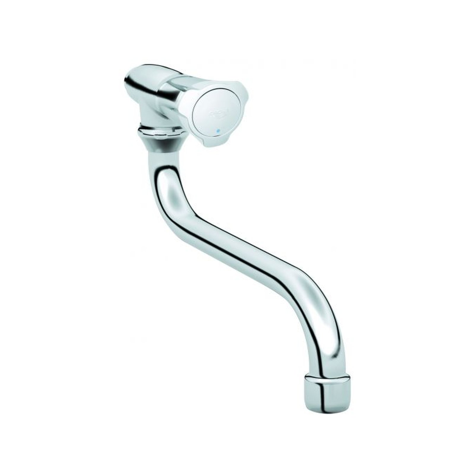 GROHE Auslaufventil Costa DN15 Wandmontage Chrom Schwenkauslauf Metallgriff 30484001