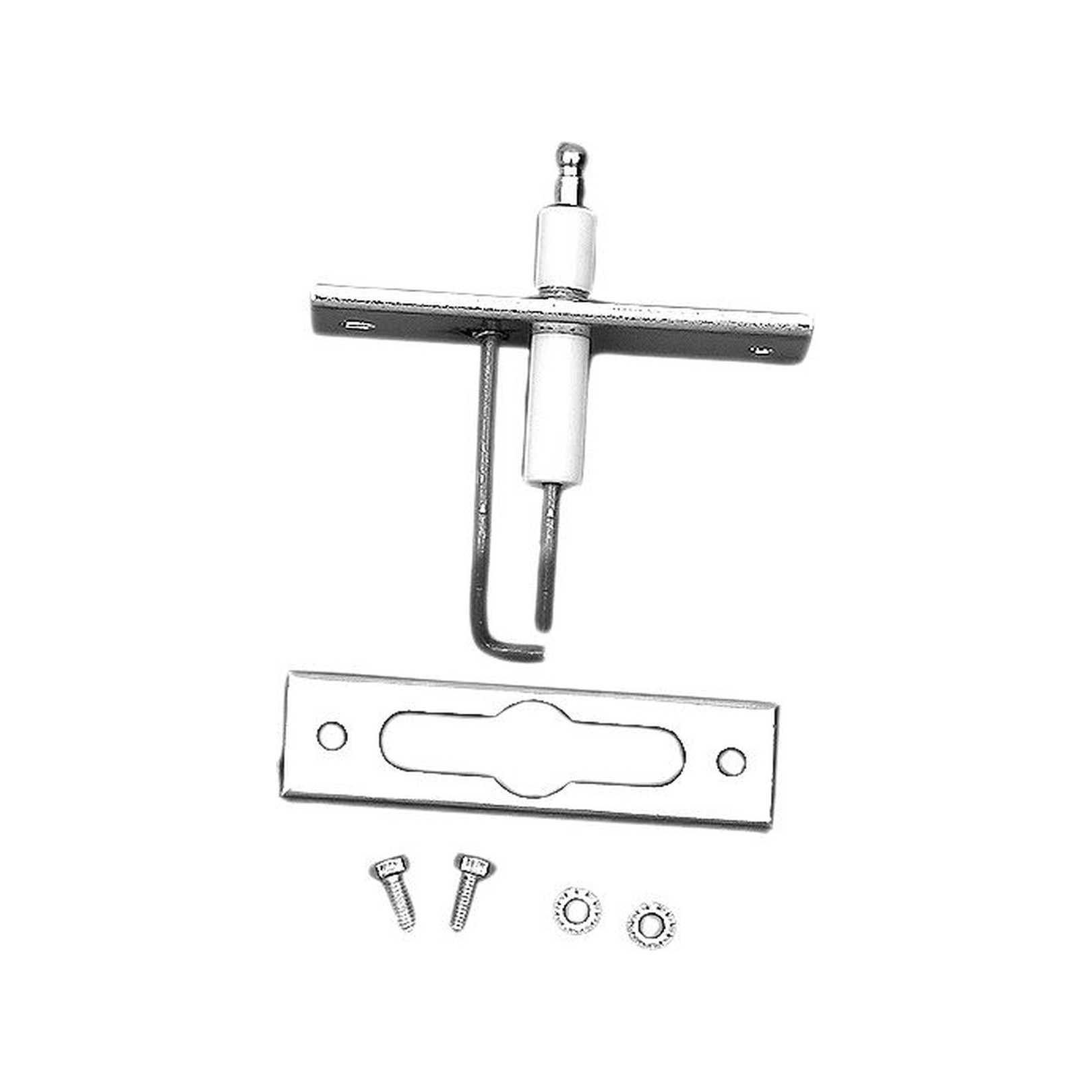 Bosch Junkers Zündelektrode KN 12..42-8D 8DC 8CH Isolatorlänge 42mm Anschluss 6.3mm Außendurchmesser 9mm 87290107000