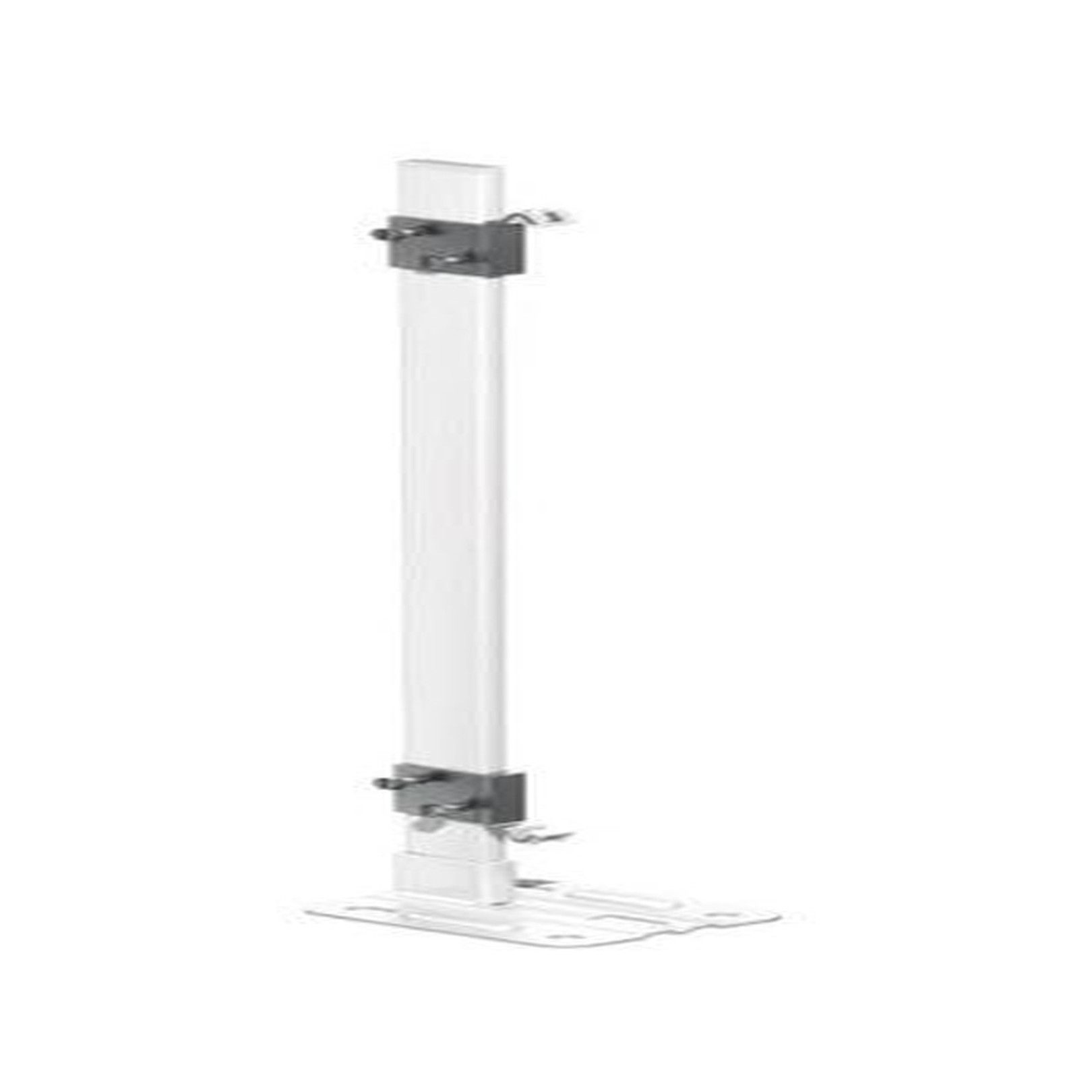 Wemefa Standfixkonsole HK 10-334 verzinkt weiss schallisolierend Aussenmontage HAN 10-334