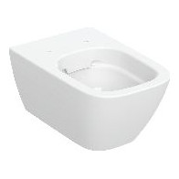 Geberit Wand-WC Smyle Square Tiefspüler Rimfree geschlossen weiss 500208011