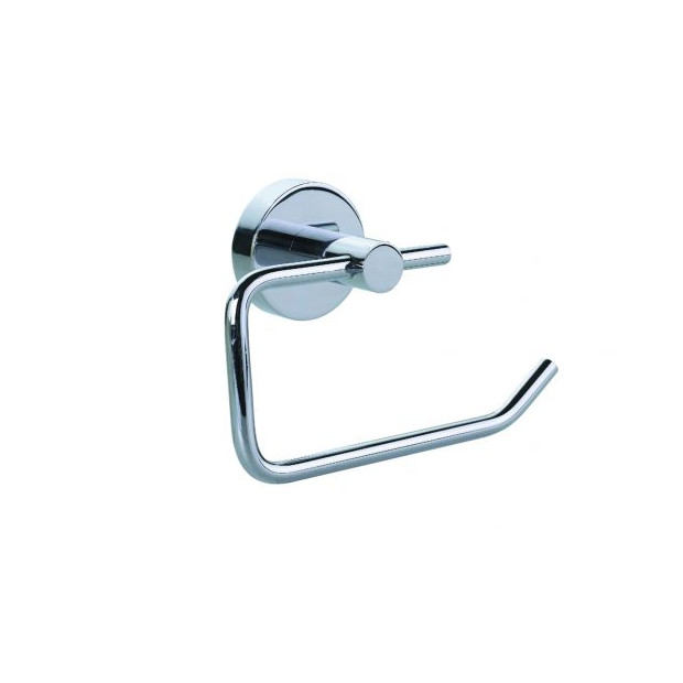 tesa nie wieder bohren WC-Papierrollenhalter PRO 020 verchromt ohne Deckel P02235