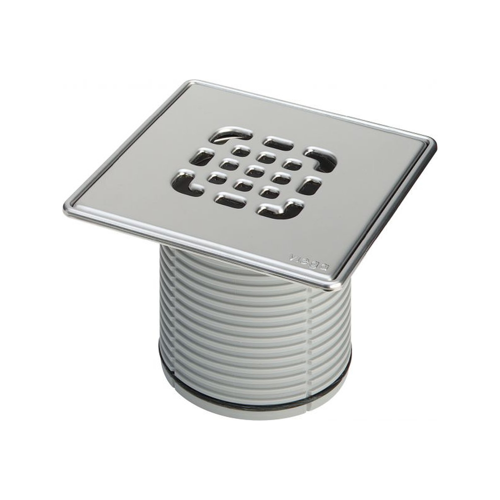 Viega Aufsatz 4934.5 150x150 mm Edelstahlrahmen Edelstahlrost Rückstaudichtung 555450