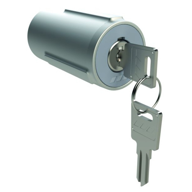 Kemper Rotgussarmatur FROSTI abschliessbarer Bediengriff DN15-20 mattverchromt Schloss 5780000300