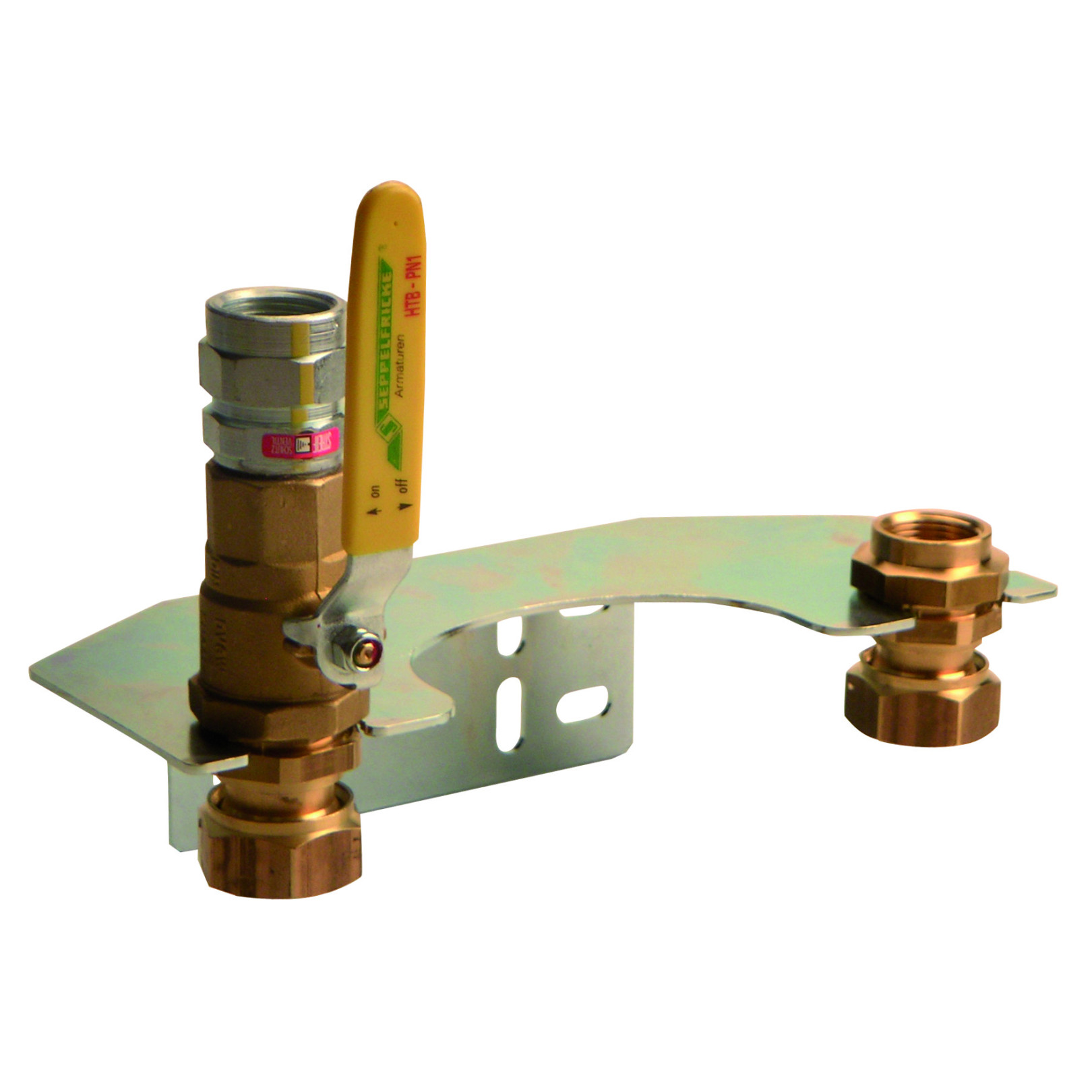 Aalberts Montageset SEPP EASY II TAE-5551 DN25 Zweirohrzähler Kugelhahn 0049469