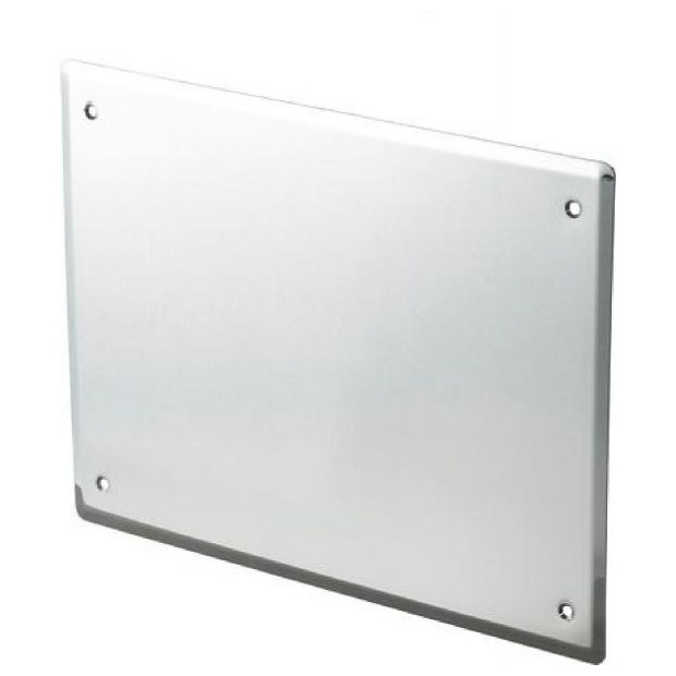 Uponor Fussbodenheizung Minitec Abdeckplatte Edelstahl hochglanzpoliert Anschlussbox UP 1007251