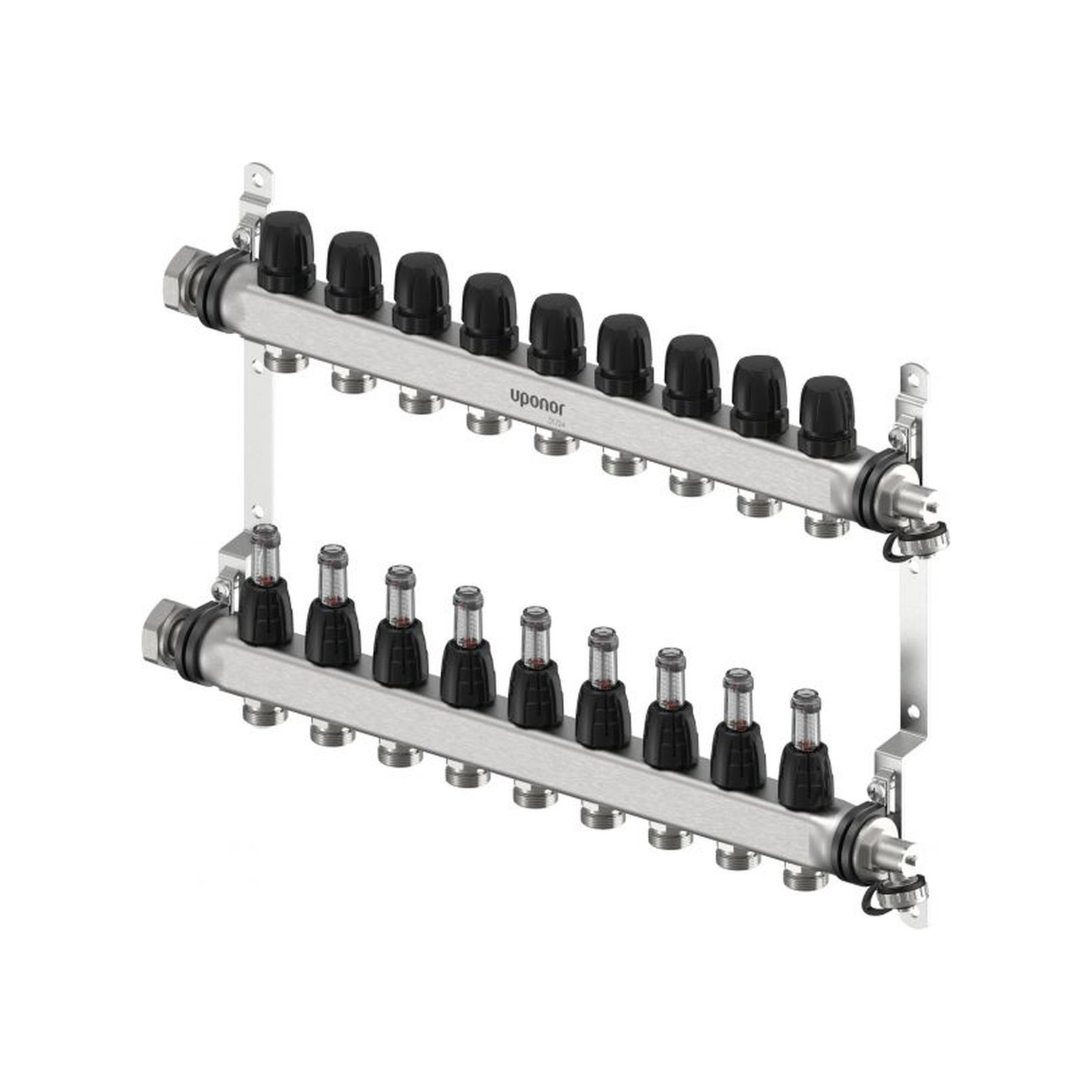Uponor Vario S Verteiler 9 Heizkreise FM G3/4 Euro G1 1140840