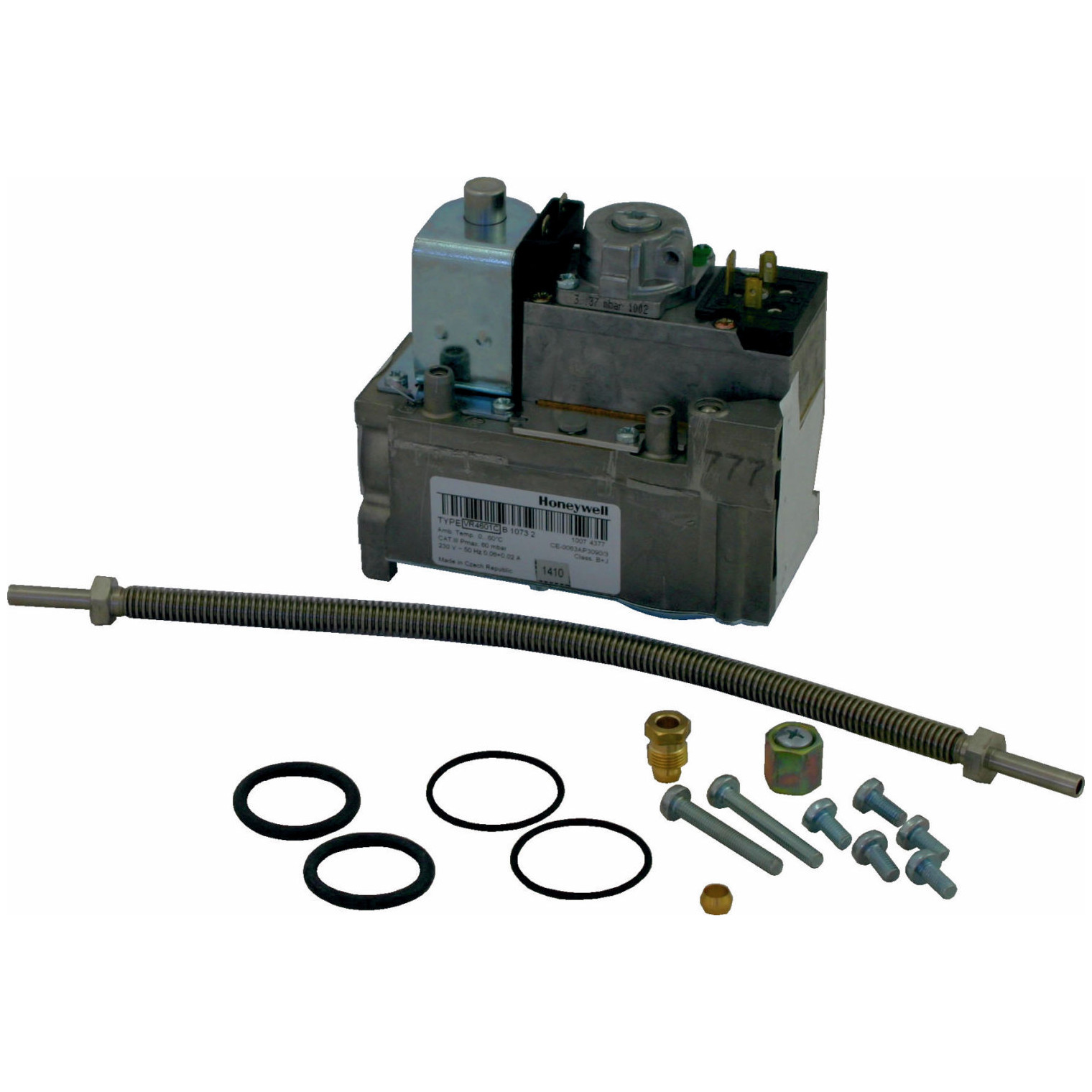 WOLF Gaskombiventil Stufe 1 VR 4601 Set NG-31E90-110 Zündgasleitung Ersatz 2796070 8750035