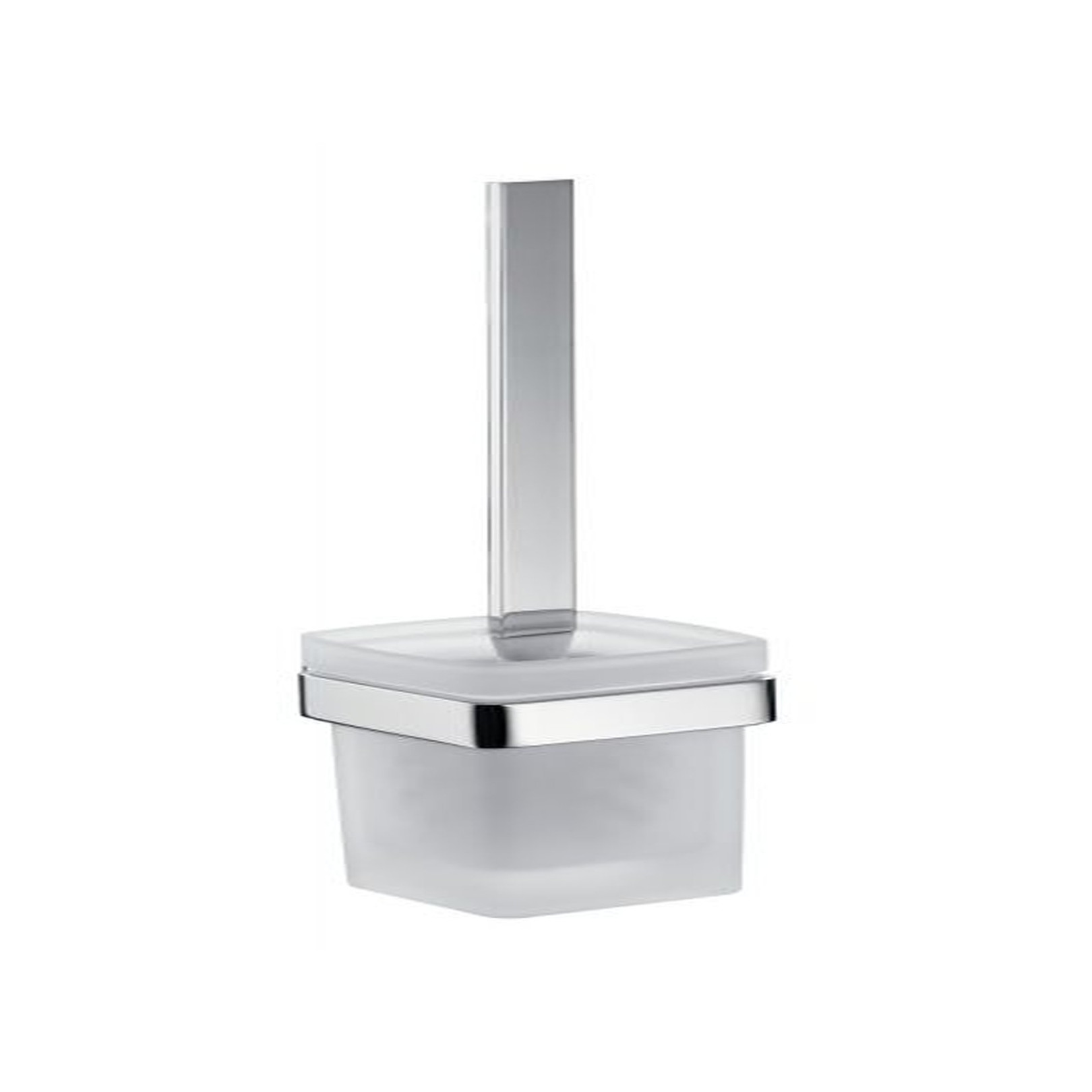 Emco Bad loft Bürstengarnitur Kristallglas satiniert chrom Wandmodell 051500100