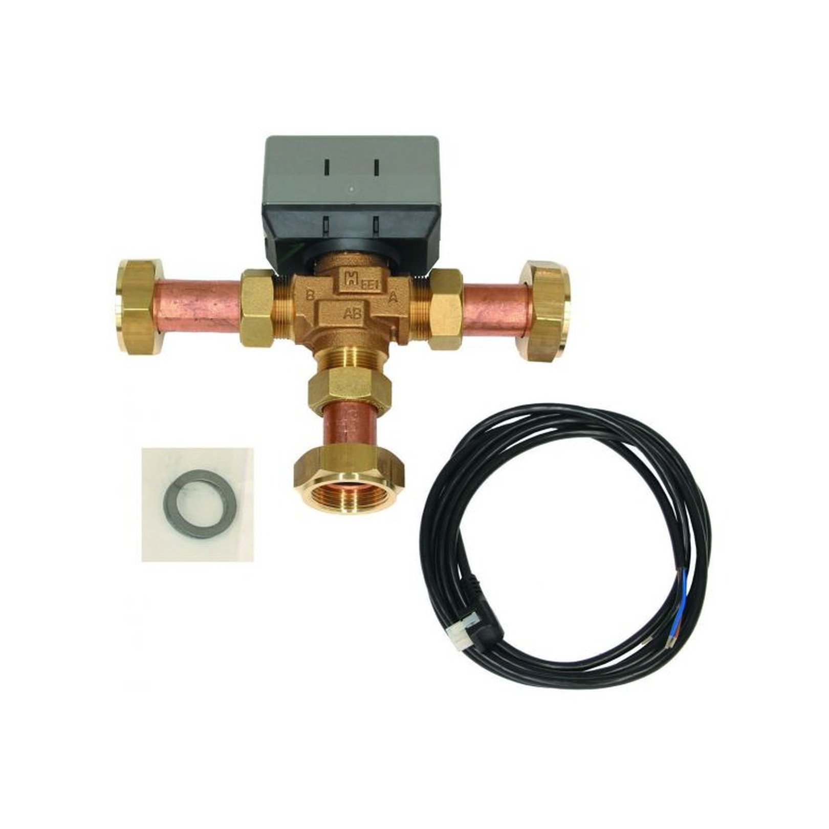 Vaillant 3-Wege-Umschaltventil Anschluss R 1 G 1 1/4 230 V kvs 7,7 Motor 0020036743